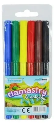 Immagine prodotto di Pennarelli a 6 colori - Schema