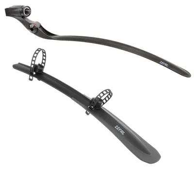 Produktbild von Schutzblech Schutzblechset Radkasten - Set für Rennrad - Ohne Werkzeug montierbar - 70 mm x 385 mm und 530 mm x 45 mm