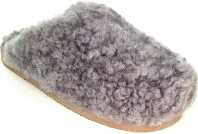 Image de SHEPHERD® Pantoufles en peau d'agneau pour femmes Jenny, stone 38