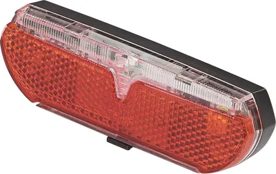 Zdjęcie produktu dla Tylne światło zasilane akumulatorem LED, z odbłyśnikiem typu Z, stałe mocowanie na bagażniku