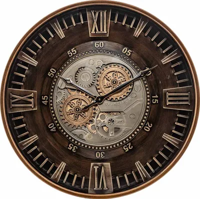 Produktbild von Eazy Living Mechanische Wanduhr Ø 59 cm Marius