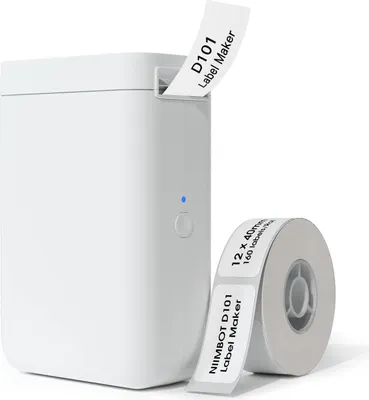 Immagine prodotto di Stampante portatile per etichette Niimbot D101 testo grafica Bluetooth stampa fino a 25 mm