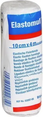 Produktbild von Elastomull 10 cmx4 m elast.Fixierb.2097 1 St