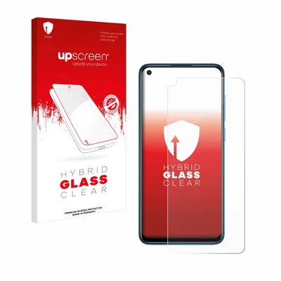 Produktbild von upscreen Schutzglas für Xiaomi Redmi Note 9 Schutzfolie Panzer Folie Glas Display Schutz klar