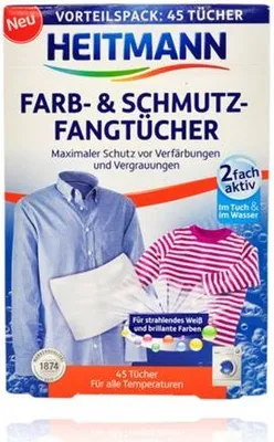 Produktbild von Heitmann Colour Catching Wipes 45 Stück