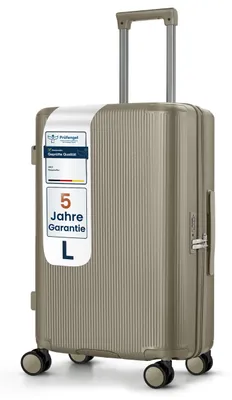 Produktbild von 4FLY Hartschalen-Reisekoffer 68 cm (67L) aus Polycarbonat – mit TSA-Schloss, 4 Spinner-Doppelrollen und Aluminium-Teleskopgriff, Aufgabegepäck