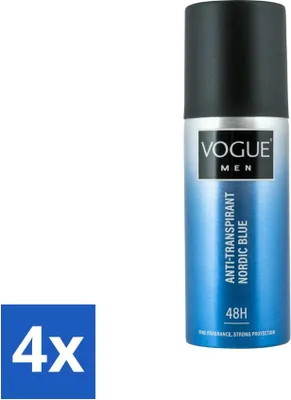 Immagine prodotto di Vogue Antitraspirante Nordic Blue 150 ml - Vorteilspack - 4 pezzi