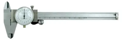 VOREL Messschieber mit Uhrwerk 150 mm Messbereich, 0,02 mm Genauigkeit