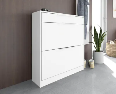 Produktbild von Schuhschrank "Oliva1" Basic, weiß-matt