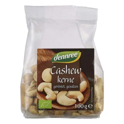 Produktbild von Cashewkerne - geröstet & gesalzen 100g