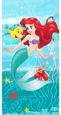 Immagine prodotto di Asciugamano da spiaggia Ariel della Principessa Disney
