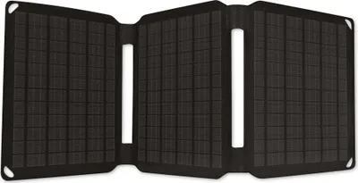 Produktbild von Denver SOP-10200 Faltbares Solarmodul – Tragbares 20W Solarpanel mit USB-A & Quick Charge 3.0 Funktion für Power Station PPS-42000