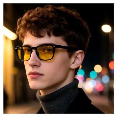 Produktbild von Nachtsichtbrille für Herren und Damen - Brille für das Autofahren bei Nacht