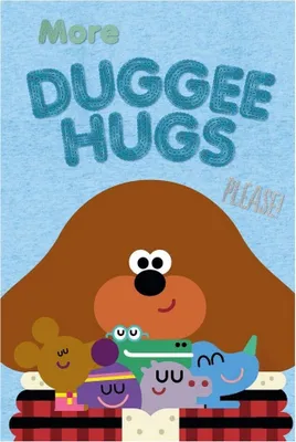 Immagine prodotto di Hey Duggee - Decke, Pile, Umarmung AG2429 (150 cm x 100 cm) (Blu)