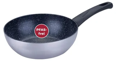 Produktbild von Fackelmann Wokpfanne Crisp Ø 20 cm aus Aluminium mit excilon ceramic Beschichtung  Ideal für gesundes Kochen