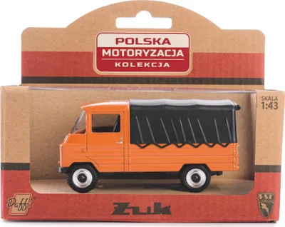 Obrázok produktu pre Model auta PRL Żuk v hnedej farbe v mierke 1:43