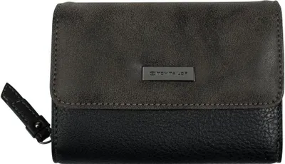 Image de TOM TAILOR Elin Portefeuille Femme Noir