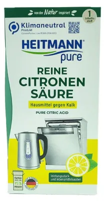 Obrázek produktu pro Heitmann odstraňovač vodního kamene, 350 g (VÝROBEK Z NĚMECKA)