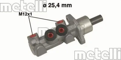 Produktbild von METELLI 05-0451 Bremszylinder Hauptbremszylinder für VW Transporter IV Bus (70B, 70C, 7DB, 7DK, 70J, 70K, 7DC, 7DJ) Transporter IV Kastenwagen