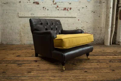 Immagine prodotto di Divano Chesterfield, design, 1 posto, imbottito, lusso, divani classici
