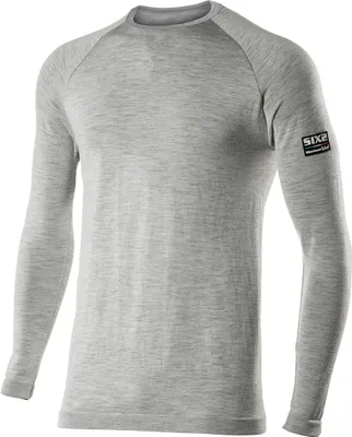 Produktbild von SIXS TS2 Merino Funktionsshirt, grau, S/M