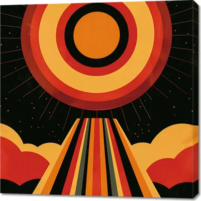 Produktbild von Bild 100x100cm Vitalitätsstrahlen