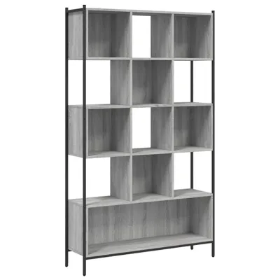 Obrázek produktu pro vidaXL Knihovna Grey Sonoma 102x28x172 cm Materiál na bázi dřeva