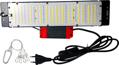 Produktbild von Pflanzenlampe LED Vollspektrum Sonnenlicht 312LEDs Dimmbares Pflanzenlicht PPFD Grow Lampe für Zimmerpflanze Gewächshaus Gemüse Blumen Wachstumslampe