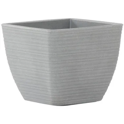 Produktbild von Siena Garden Pflanzgefäß TRIEST grau 27 x 27 x 23 cm