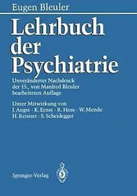 Produktbild von Lehrbuch der Psychiatrie