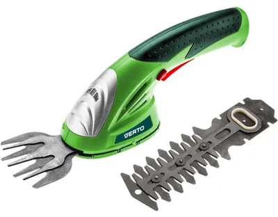 Produktbild von Verto 52G311, Doppelte Klinge, Grün, Silber, 8 mm, 12 cm, 90 dB, Akku