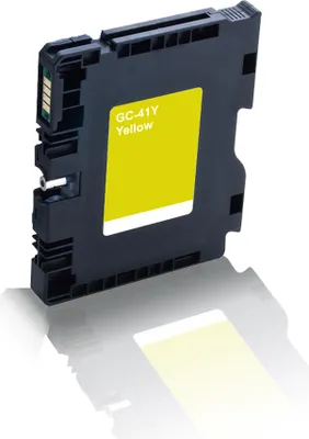 Produktbild von kompatible Druckerpatrone für NRG Aficio SG 3100 Series SG 3110 DN SG 3110 DNW NRG SG 2100 SG 2100 N SG 3110 DN SG 3110 DNW Yellow Gelb GC41Y GC-41Y