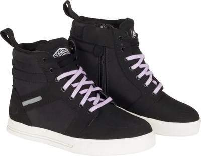 Produktbild von Segura Santana Damen Motorrad Schuhe, schwarz/lila, 38