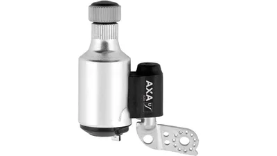 Produktbild von Axa Dynamo 8201 Aluminiumgehäuse silber lose Rechtsanbau