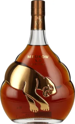 Image de Meukow X.O. Cognac Gold FELINE Limited Edition 40% Vol. 0,7l