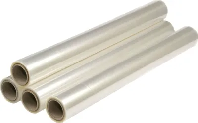 Produktbild von Transparente Folie – Blumenfolie – Zellophan – Geschenkpapier – 70 cm x 5 Meter pro Rolle – 2 Stück