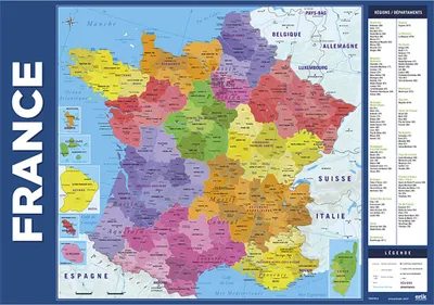 Image de Vade escolar carte de frankreich 2017