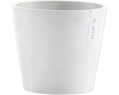 Obrázek produktu pro Květináč Ecopots Amsterdam plastový Ø 18,5 cm 20 x 20 x 17,1 cm bílý