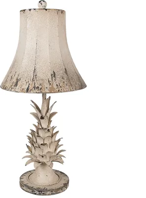 Zdjęcie produktu dla Clayre & Eef Lampa stołowa Ø 30x64 cm Beżowy Metal
