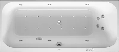 Produktbild von DURAVIT 760309000CP1000 Whirlwanne Happy D.2 1600x700mm