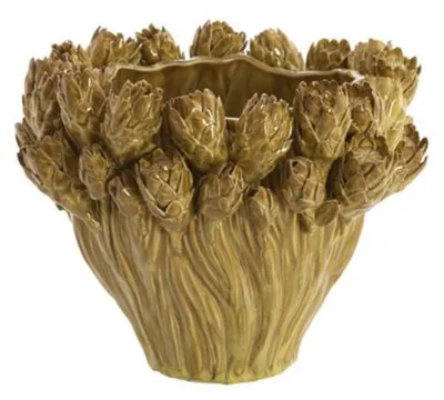 Produktbild von Light & Living - Vase FYNARA - Gelb - 28x28x20.5 cm