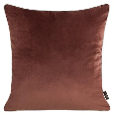 Image de Eurofirany Taie d'oreiller Velvet Bordeaux 45x45 cm