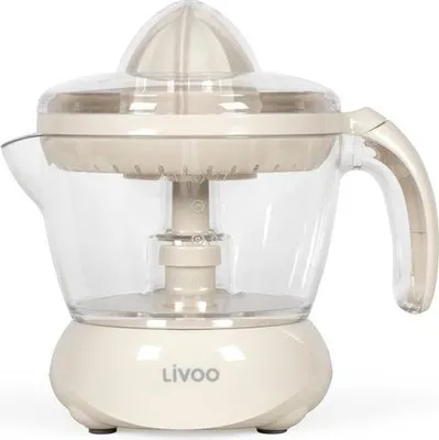 Immagine prodotto di Spremiagrumi elettrico, LIVOO DOD131C, 25 W, 700 ml, 2 coni, Bianco sporco
