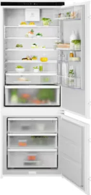 Image de Réfrigérateur combiné intégrable à glissières 376l - Electrolux - ENG7TE75S - série 700
