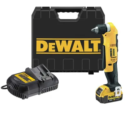 Produktbild von DeWALT DCD740C1 Akku Winkelbohrmaschine Bohrmaschine 18V mit Akku & Koffer