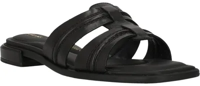 Produktbild von CLARKS Sandale Ariany mit moderner, quadratischer Spitze 1216 Black Leather 37.5