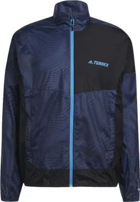Obrázok produktu pre Adidas Terrex Trail Running pánska nepremokavá bežecká bunda navy blue XL