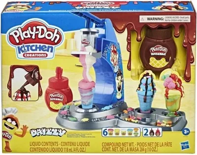 Produktbild von Play-Doh Eisdiele Knete Set E6688 für Kinder