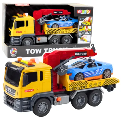 Produktbild von Abschleppwagen mit Kran-Rennwagen-Lichtgeräuschen