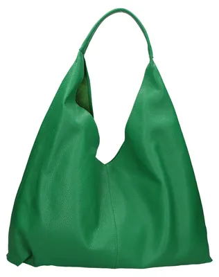 Zdjęcie produktu dla Torba Tote na Ramię Damska Skóra Naturalna z Odejmowaną Kieszonką Italy Fuxsia UNICA 25x14x13 cm
